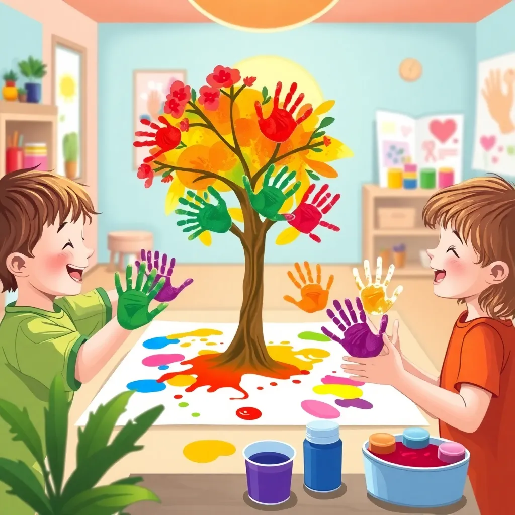 Create Handprint Trees